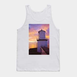 Blackhead Lighthouse, County Antrim, Northern Ireland Tank Top